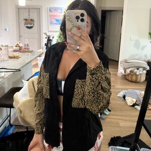 Leopard Print Women's Jacket